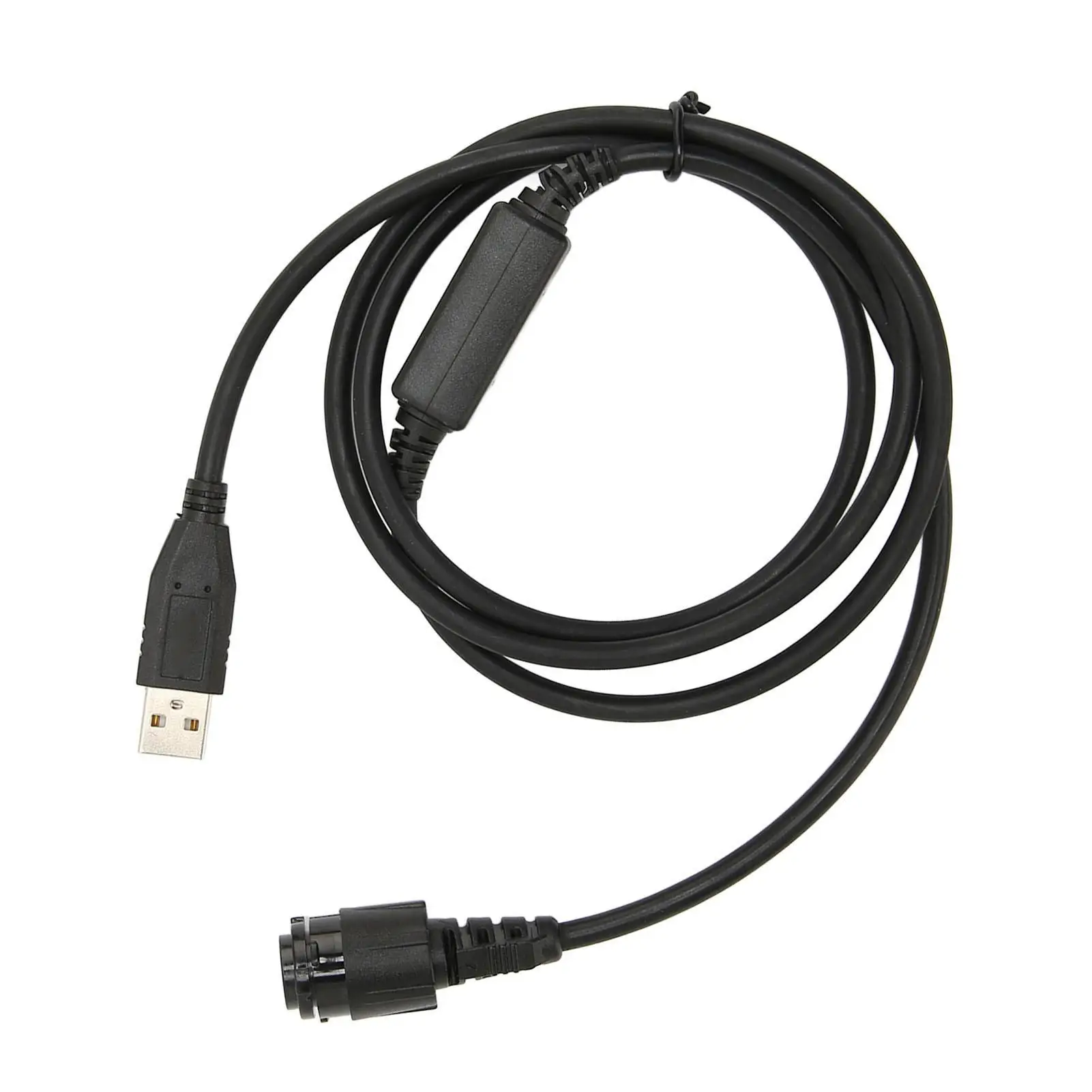 USB Programming Cable 4 Feet Plug and Play Compatible with Two Way Portable Radios DGM4100 DM3601 M8200 M8228