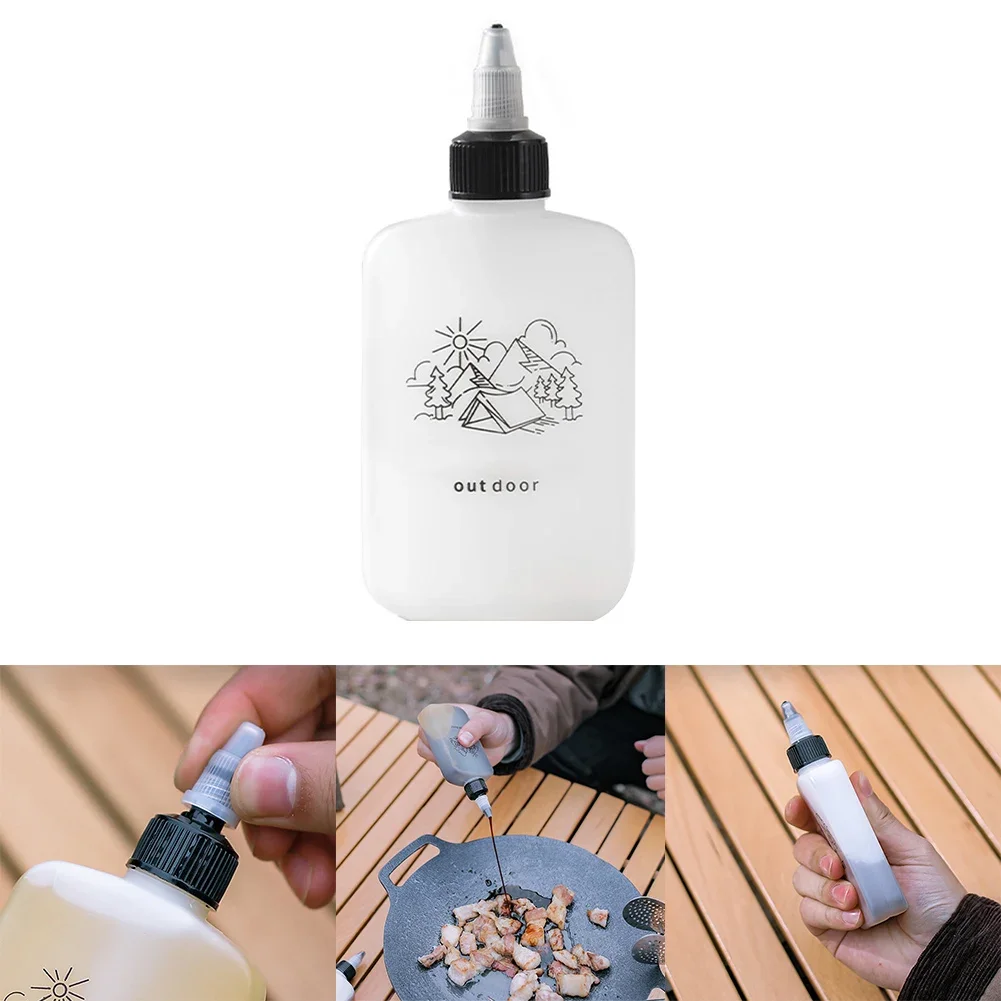 Camping Cooking Oil Bottle 120ml 65x20x135mm Outdoor Seasoning Bottle Hot Sale Outdoor Barbecue Picnic Accessories