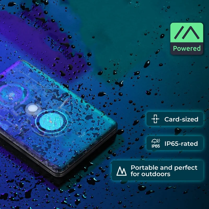 Meshtastic Tracker T1000-E Positioning Tracker Card IP65 Waterproof Supports Lora Bluetooth Thread GPS