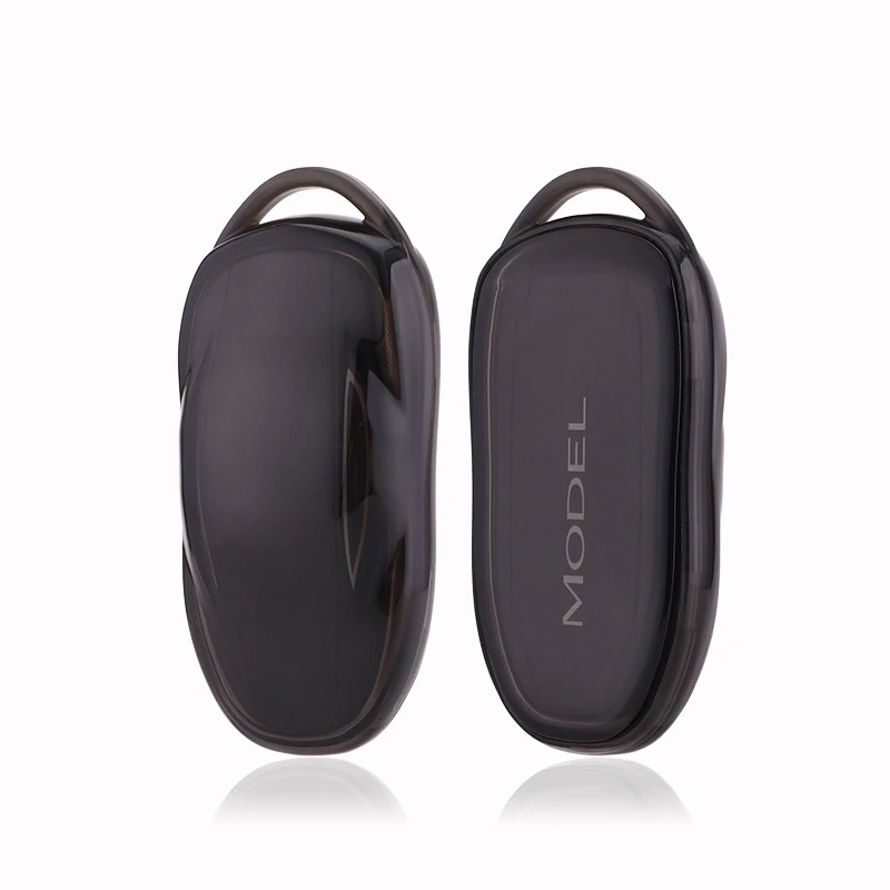 TPU Full Protect Key Cover Key Case for Tesla Model S Model 3 Model X Model Y Key Cover Bag Automotive Interior Accessories