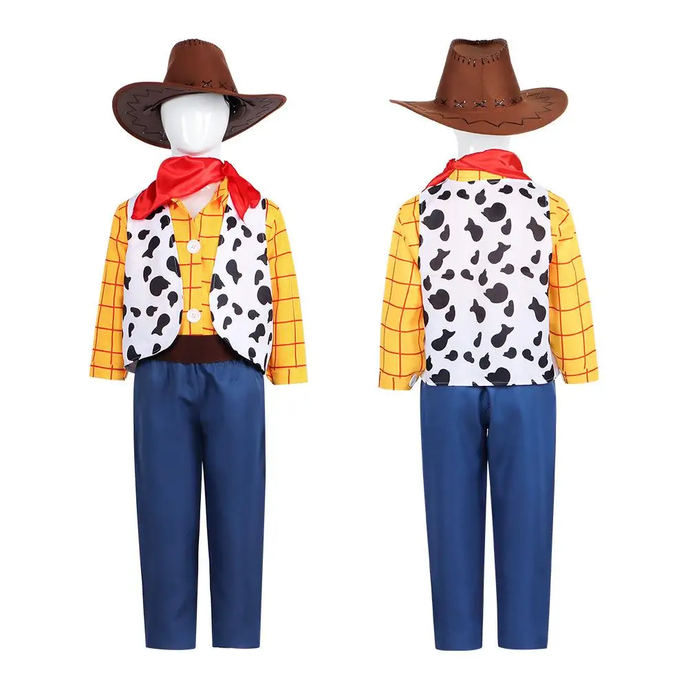Toy S Cowboy eriff Woody Costume Children's Stage Performance loween Costume orm Unbranded 2024 Spring Collection