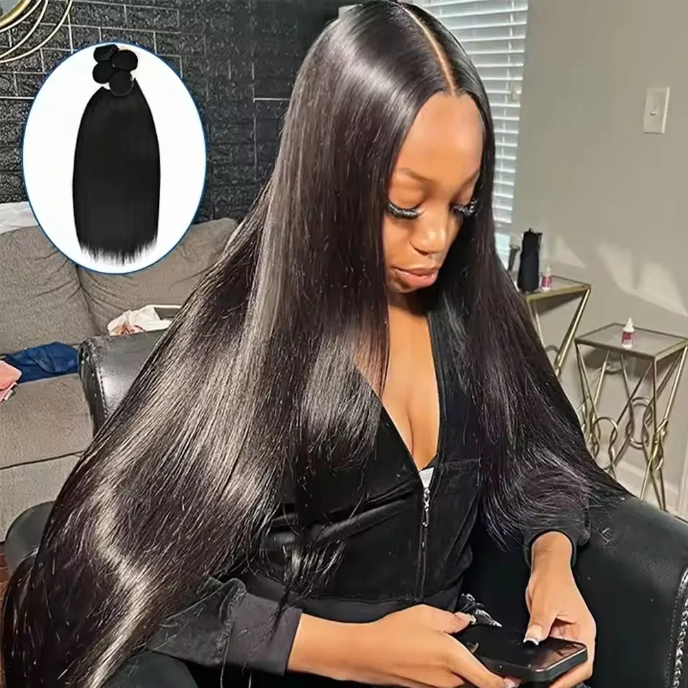 Straight Human Hair… - image
