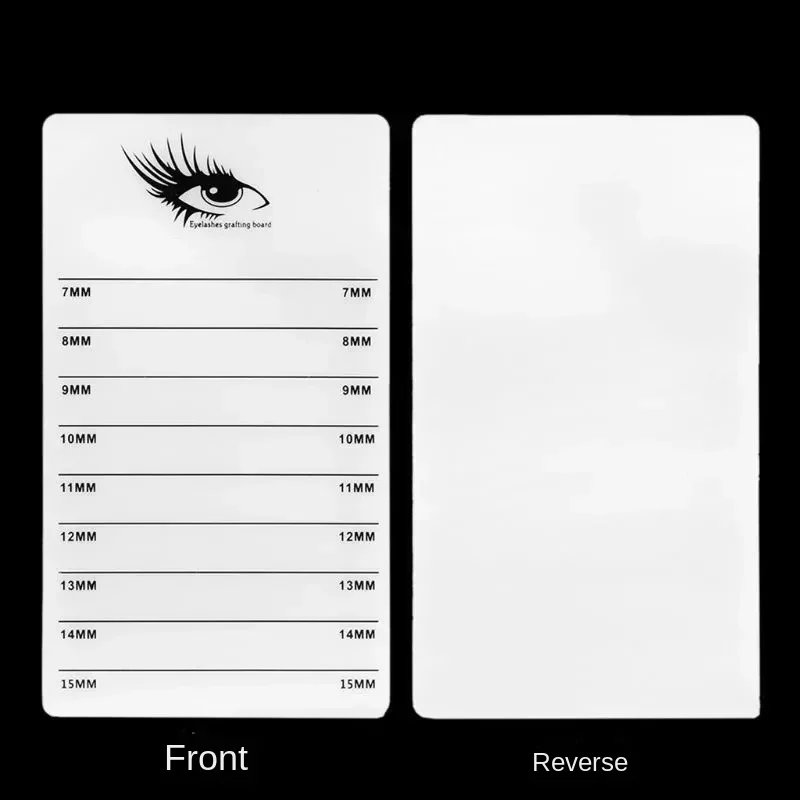 1Pcs Acrylic Pad Lash Tray Grafting Lashes Holder Glue Pallet Board Stand  Makeup Tools Eyelash Holder Eyelash Extension Plate