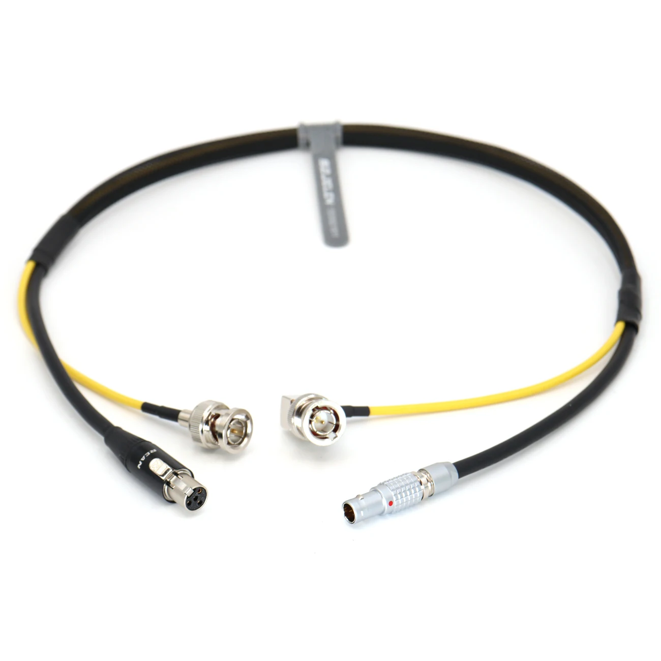 Camera FGG 0B 2pin 12V To TA4F 4Pin Female and SDI for Tvlogic 055/056/058 Monitor Power Cable Video cable 75ohm