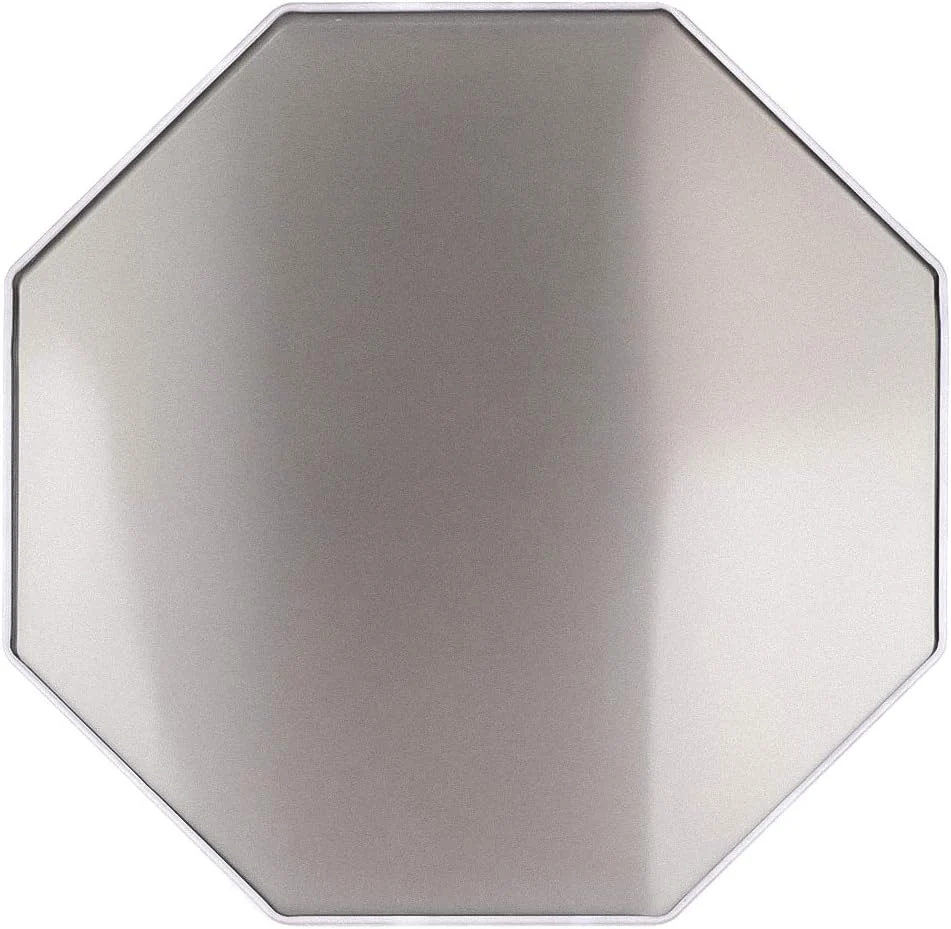 SmartSign Security Alert Sign Octagon Stop Warning Sign Rust Free UV Protected Metal Tin Signs Indoor/Outdoor Use 12x12 Inches