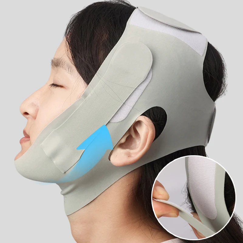 Reusable Face Shaper Slimming Bandage V-Line Elastic Face Massager Strap Cheek Lifting Belt Mask Skin Care Women Beauty Tools