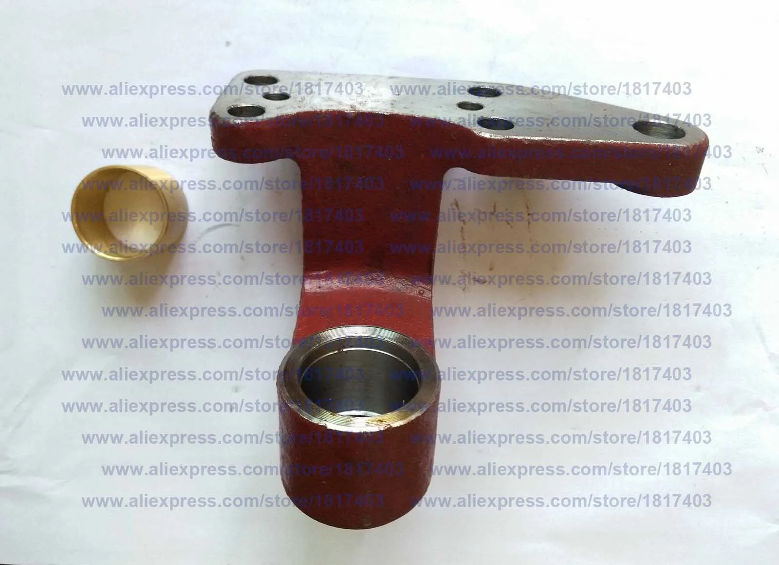 DONGFENG 304.31.201-4 Steering arm 304.31.201-3 + 304.31.202-1 Bush, DONGFENG / EAST WIND / Midway / Taskmaster tractor parts