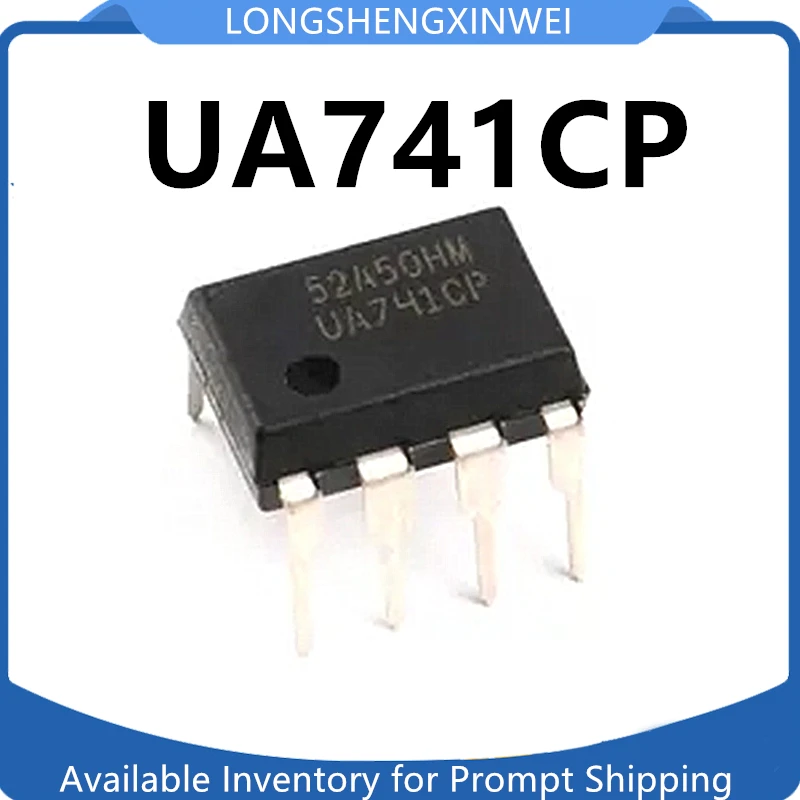 1PCS UA741CP Operational Amplifier Compensated DIP-8 for Original Genuine Direct-Plug UA741 Chip