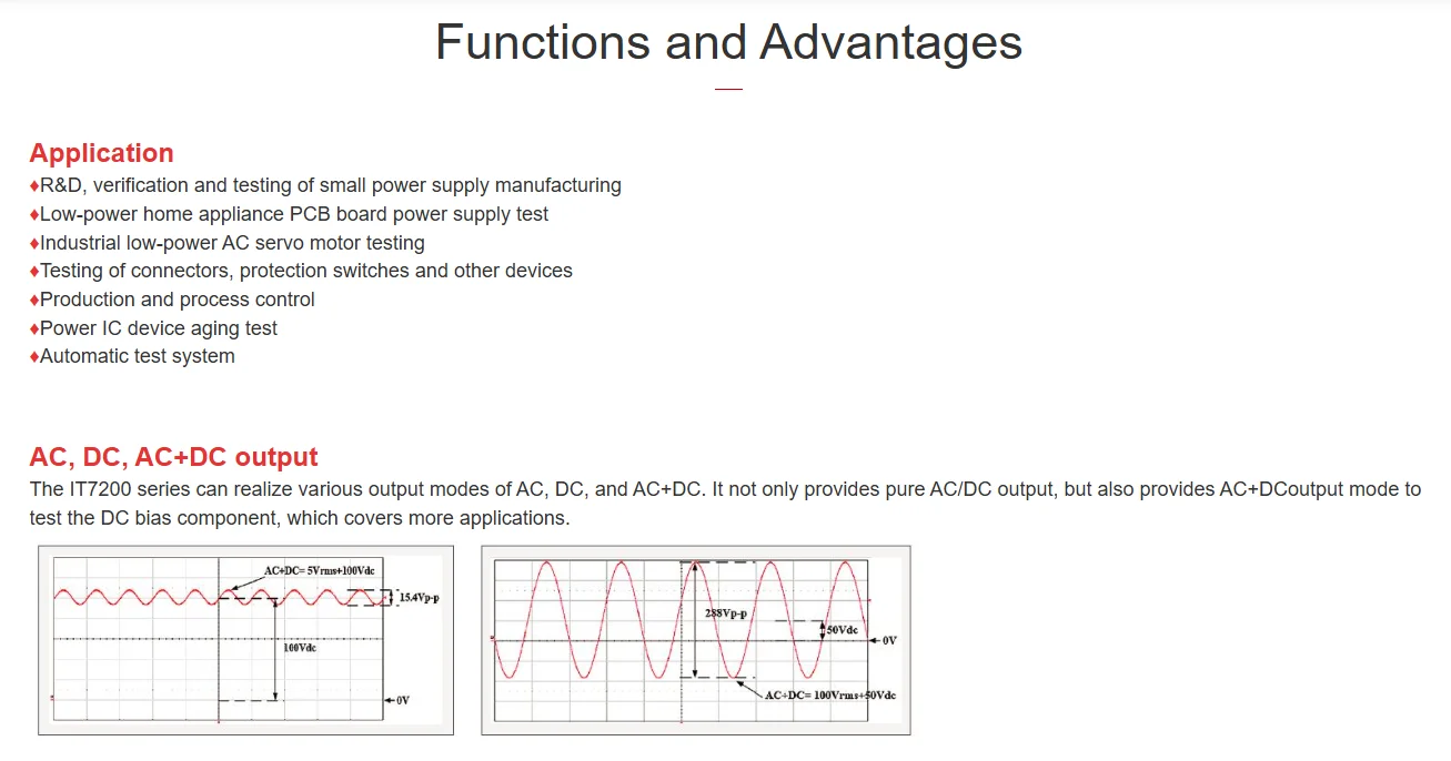 ITECH IT7221 300W IT7222 600W Programmable AC/DC Power Supply