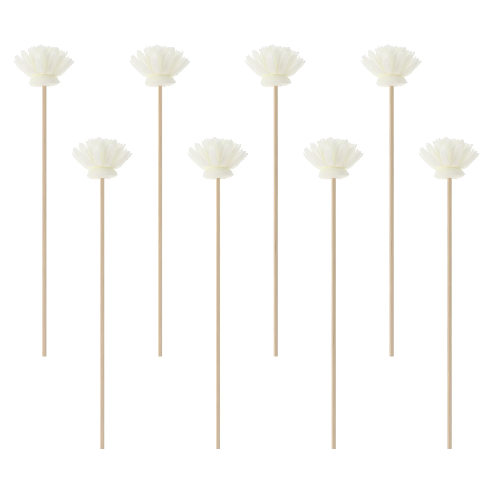 24pcs Natural Dried Flower Fire-Free Aroma For Home Essential Oil Bedroom Living Room Fragrance Diffusers Aroma Diffusers Wooden