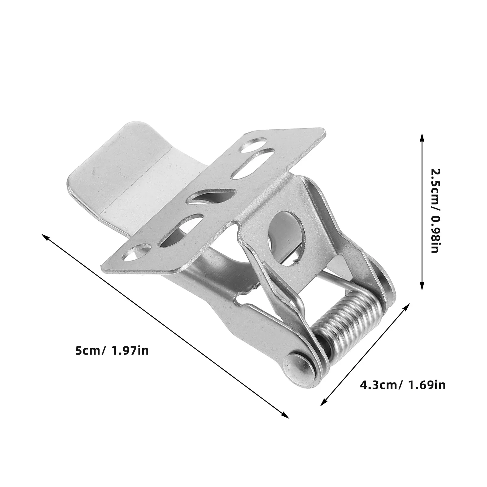 20 Pcs Spring Clamps Ceiling Light Diy Lighting Accessory Fixed Clip for Downlight Clips Retrofit