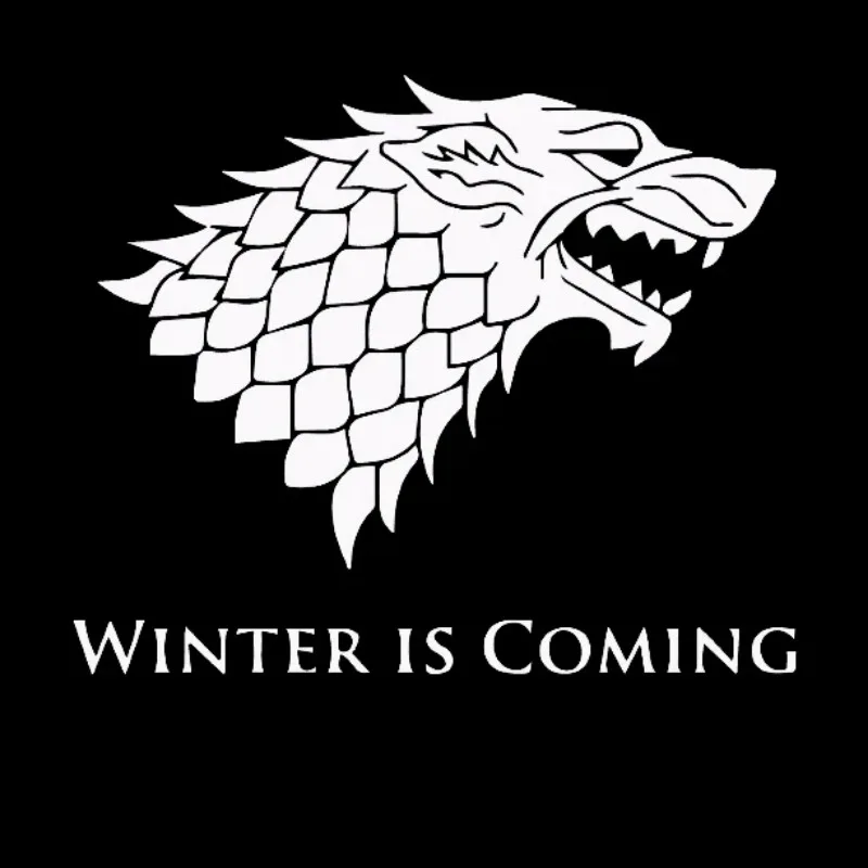 12x14cm Car Sticker Got House Stark Vinyl Car Decal Art Window Car Body Decor Stickers Waterproof Removable  PVC KK