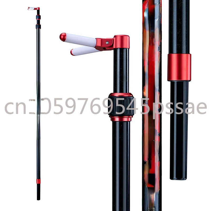 

Carbon 3 M Large Object Bracket Fishing Rod Bracket Long Brush Holder Special Positioning Bold Hard Giant Object Pole Rack with