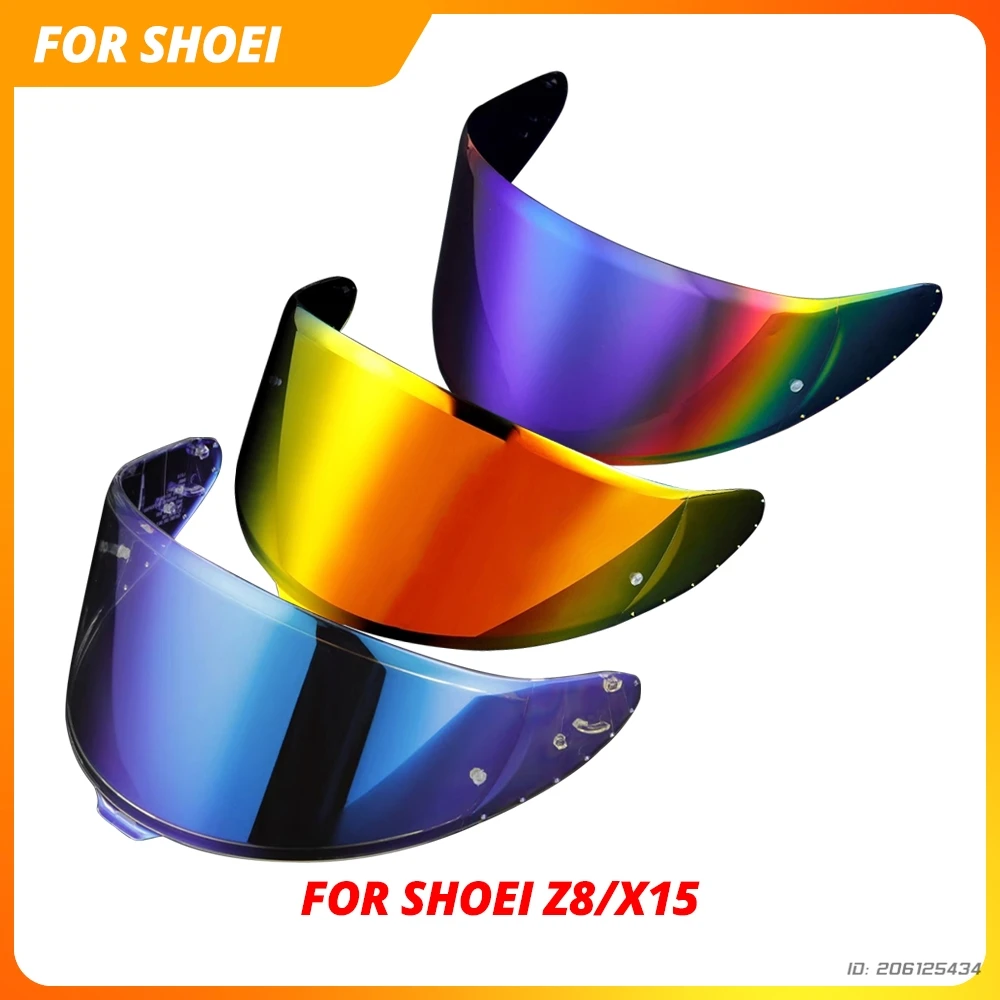 

Motorcycle Helmet Visors Lens For SHOEI Z8/X15 Motorbike Helmet Shield Dustproof Windproof Moto Helmet Accessories Anti-UV