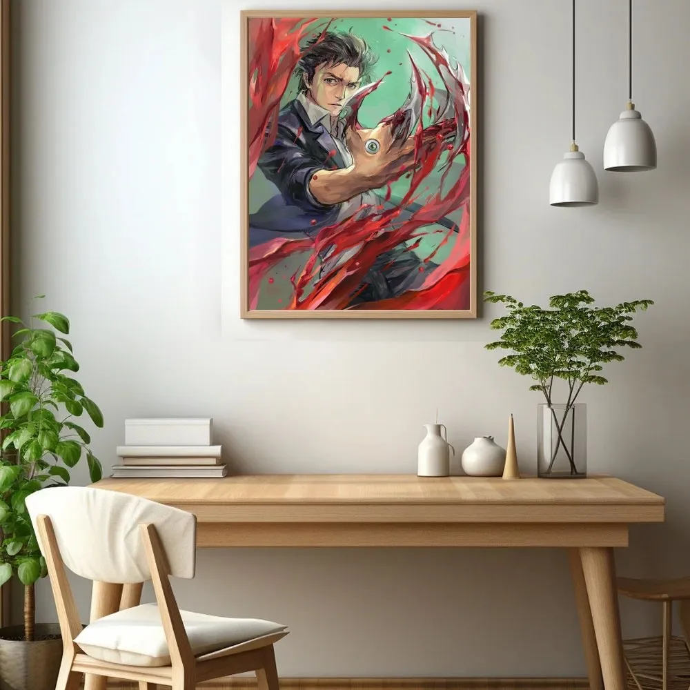 P-Parasyte-E Poster Wall Art Print Poster Decorative Mural Modern Home Decor Birthday Gift Unframed Canvas Garage Room