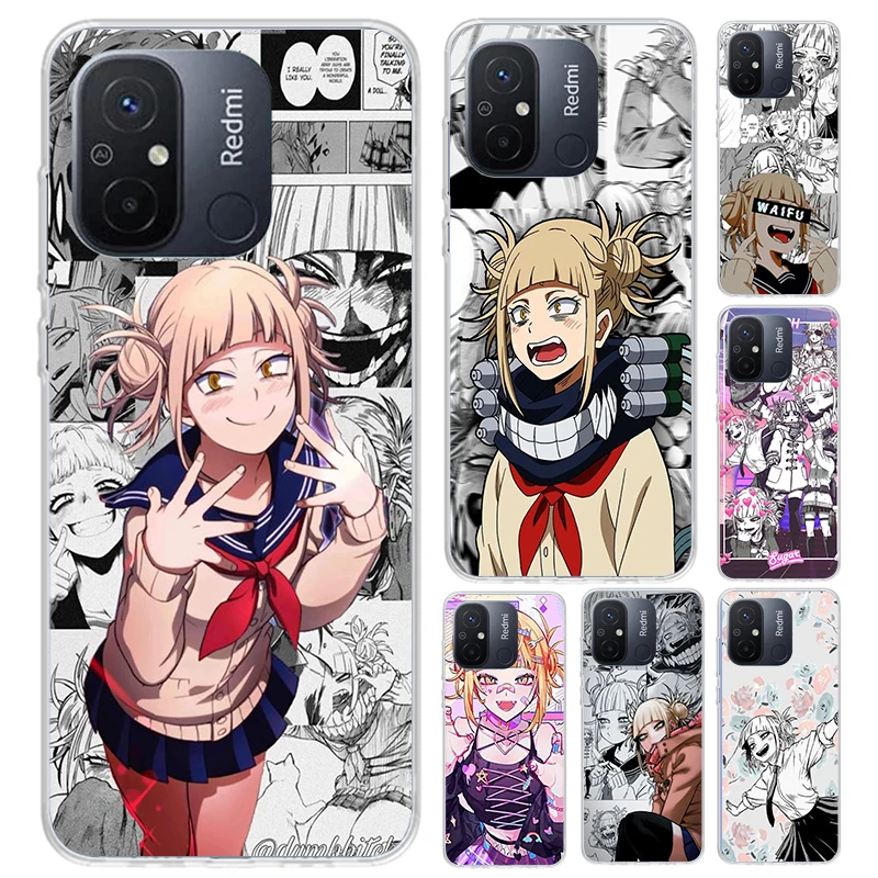 My Hero MHA Himiko Toga Phone Case for Xiaomi Redmi 12C 12 10C 10A 10X 10 9C 9A 9 9T 8A 8 7A 7 6A 6 Pro S2 K20 K40 Soft Print Sh