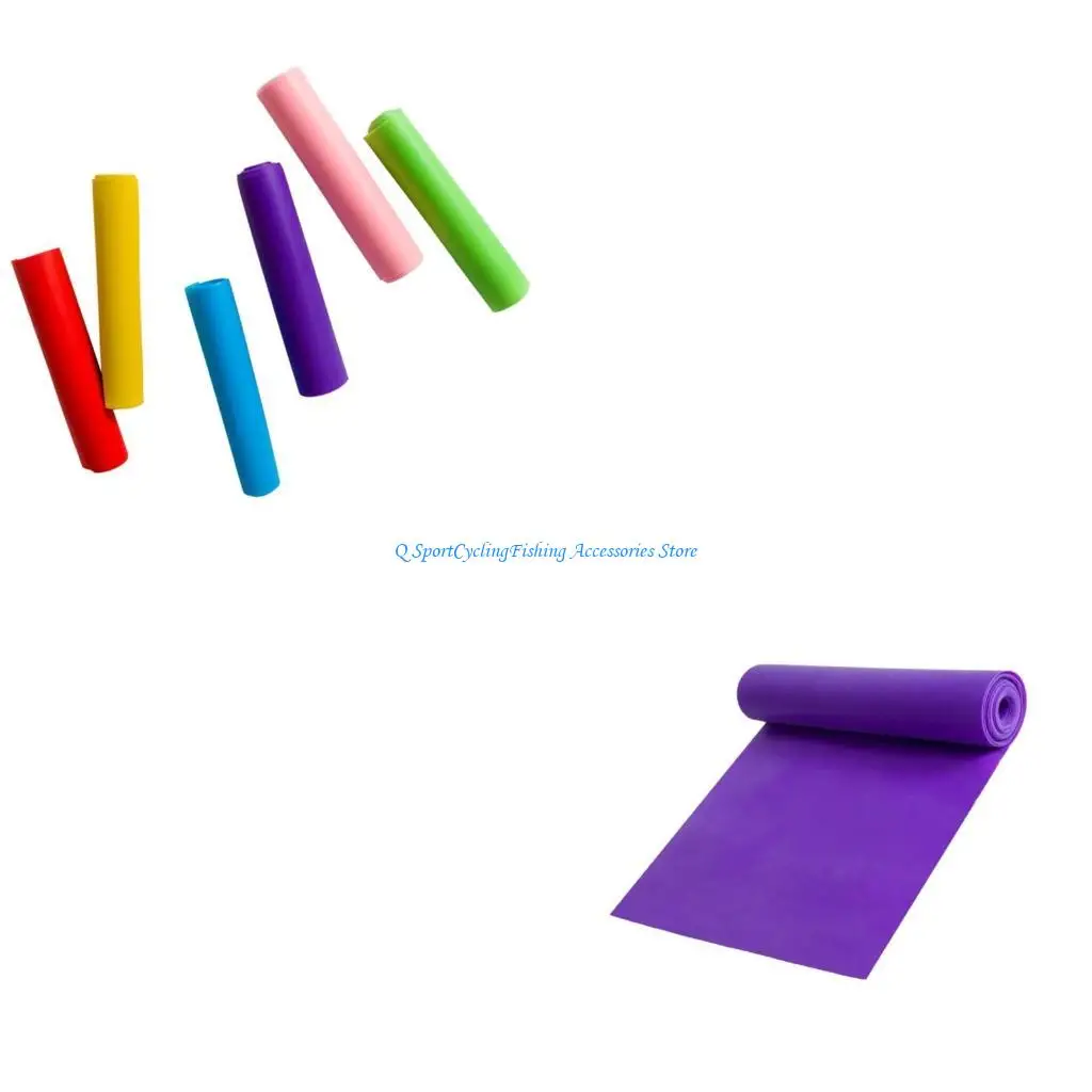 

1.50m Resistance Bands Workout Pull Rope Elastic Stretch Bands for Yoga Pilates