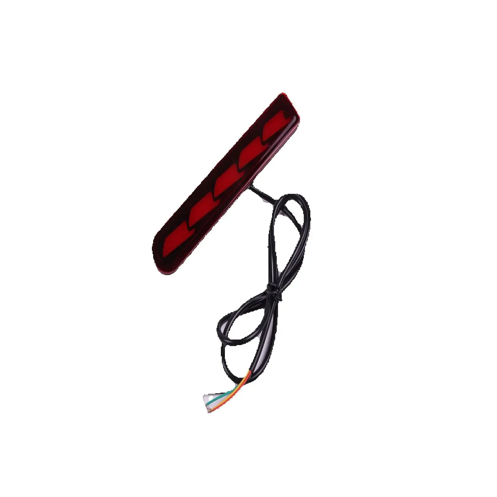 2 قطعة LED المصد الخلفي عاكس ل FJ كروزر 2007-2014 الذيل ضوء الفرامل مصباح #4