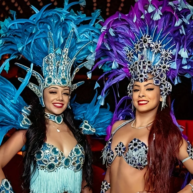 50 Uds. De plumas de cola de gallo azul lago para manualidades DIY, ropa de Carnaval, accesorios de disfraz, suministros de decoración, plumas