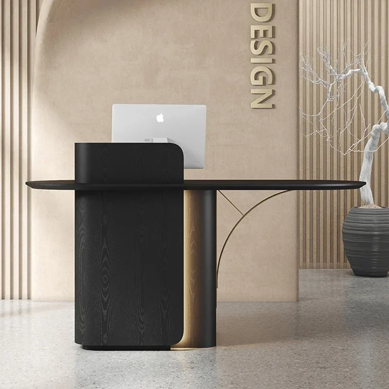 

Оригинальные стойки регистрации в итальянском стиле, салон красоты, простота, стойки регистрации, магазин одежды, офисная мебель, стойка HBRD