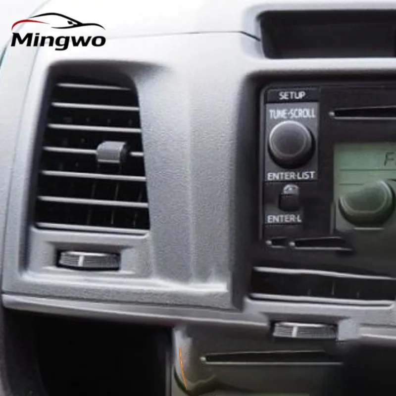 2PCS For Toyota Hilux Vigo Champ Fortuner 2005-2015 55680-0K010 55685-0K010 Car Front Dashboard Center Air Vent Outlet Grille