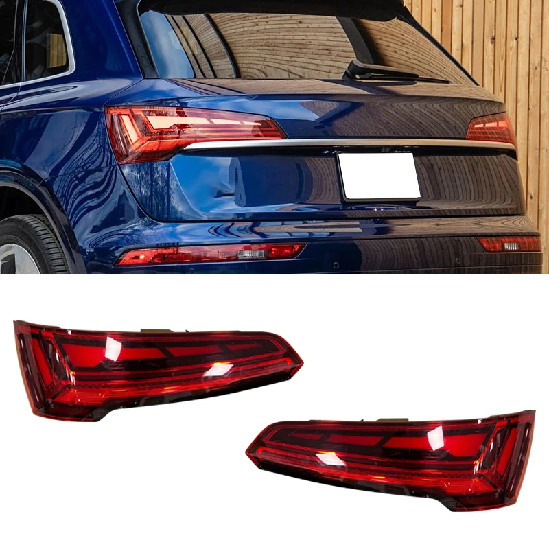 

LED Taillight For Audi Q5 2021 2022 2023 2024 Steering Flashing Light Brake Light Reversing Light Driving Light Warning Light
