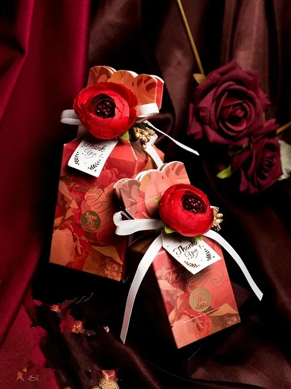 

50/20pcs European-style Wedding Candy Box High-quality Wedding Gift Box