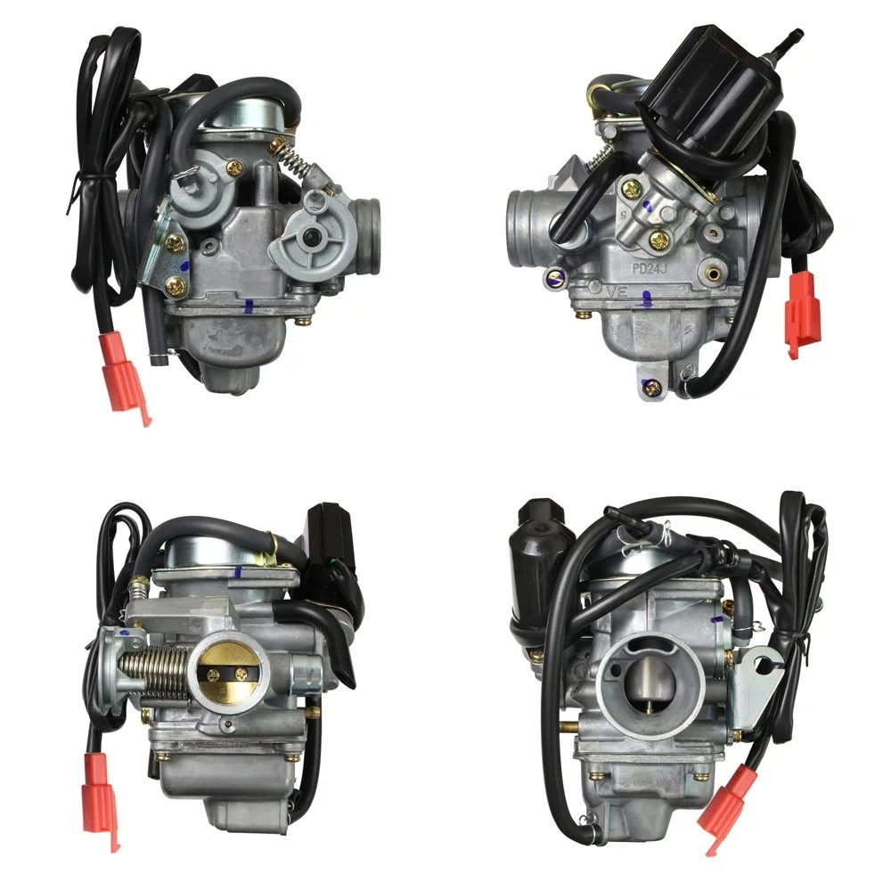 Przepustnica gaźnika do PD24J 24mm GY6 125cc 150cc Skuter ATV 4-suwowy Gokart Akcesoria motocyklowe — zdjęcie 7