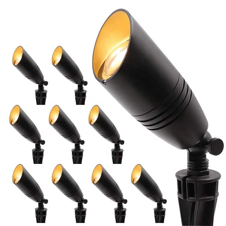 

Hot Sale Aluminum Adjustable Decorative Outdoor Low Voltage Waterproof Led Spotlights Landscape Light Led Lawn Garden Light