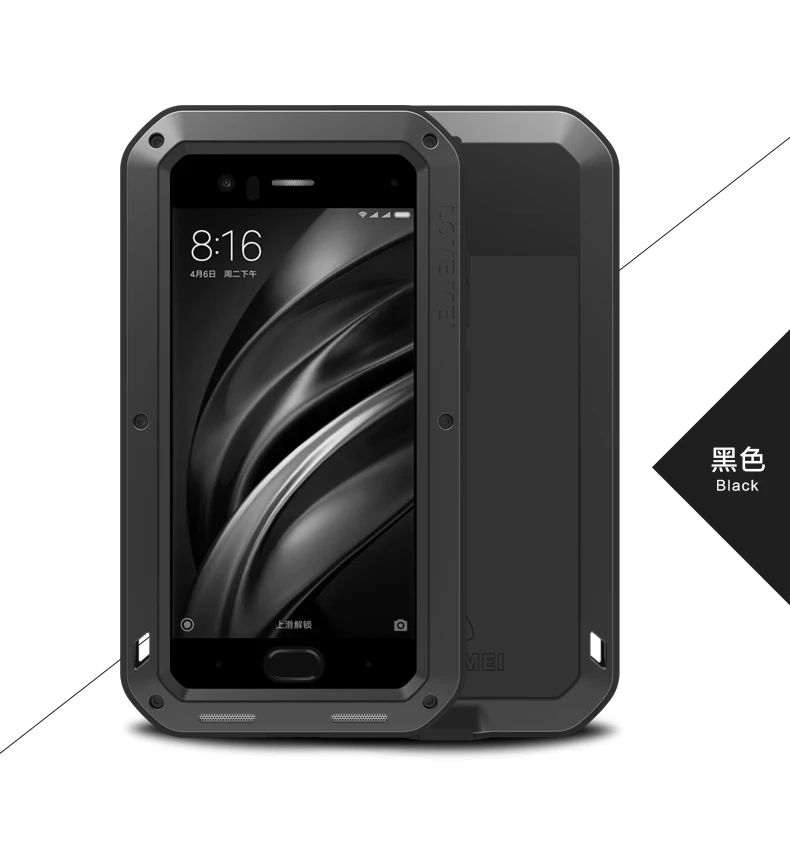 Original Love Mei Powerful Case For Xiaomi Mi 13 11 6 10 Pro Mi13 Mi11 Waterproof Shockproof Aluminum Case Cover For Xiaomi Mi