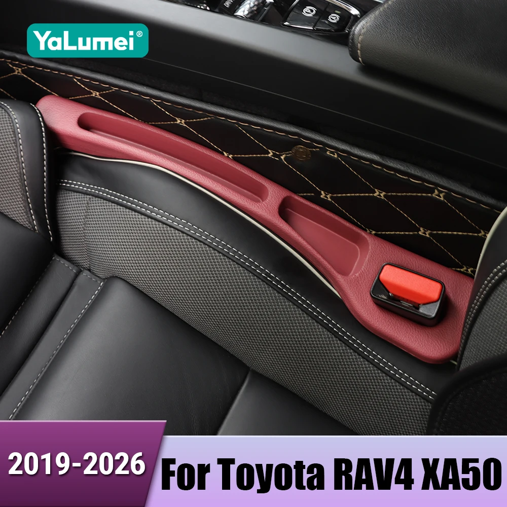 Für Toyota RAV4 XA50 2019 2020 2021 2022 2023 2024 2025 2026 Hybrid Auto Sitz Lücke Füllstoff Auslaufsicher streifen Organizer Zubehör
