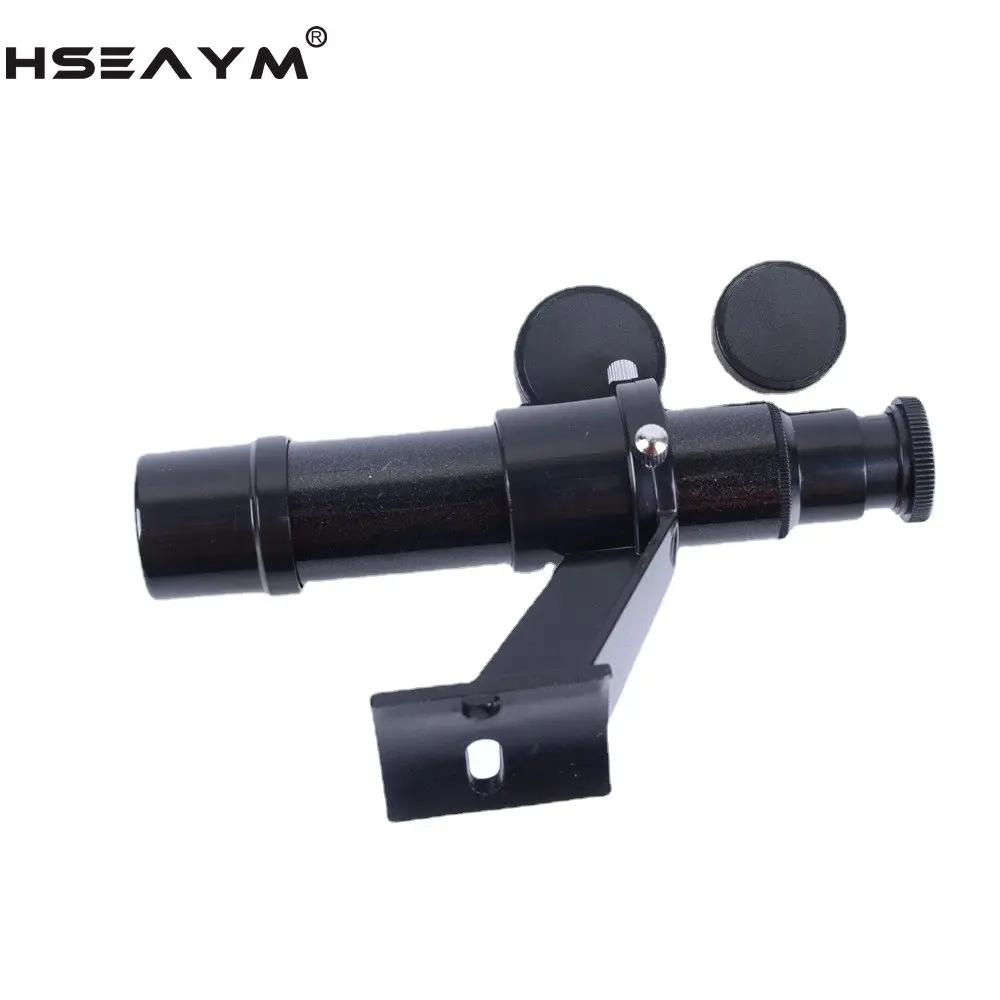 HSEAYM Guide Scope Astronomical Telescope Accessories 5X24 Plastic Finderscope Star Pointer Finder Sight Bracket Crosshair