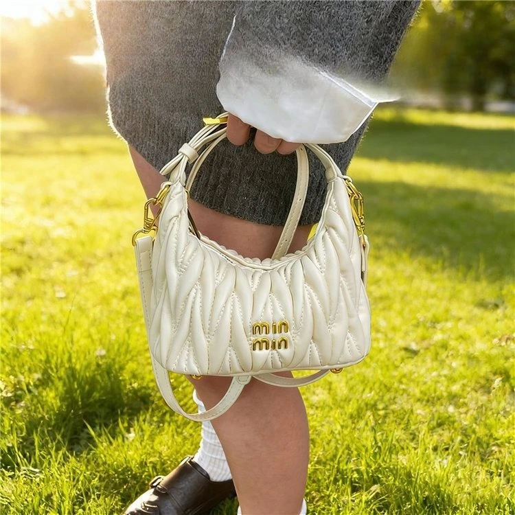 

Новая женская сумка Cloud 2026 года, из натуральной кожи, плиссированная, на плечо/через плечо, многофункциональная, с верхней ручкой, сумка-клатч/нарукальная сумка