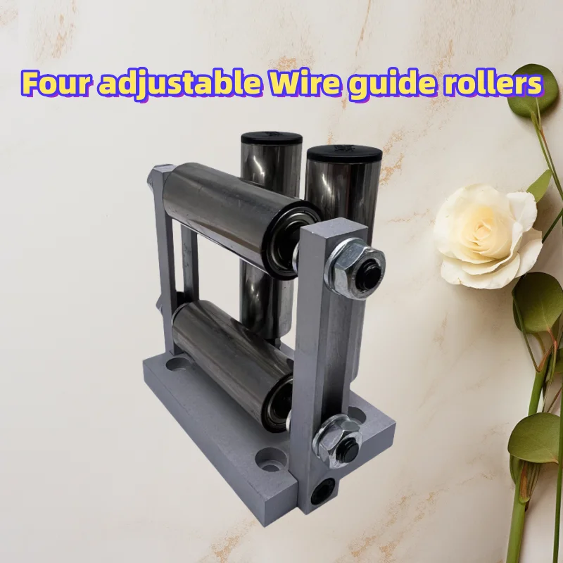 Four-Roll Adjustable Conductor Device Derrick Wire Cable Idler Wheels Wire Guide Rollers