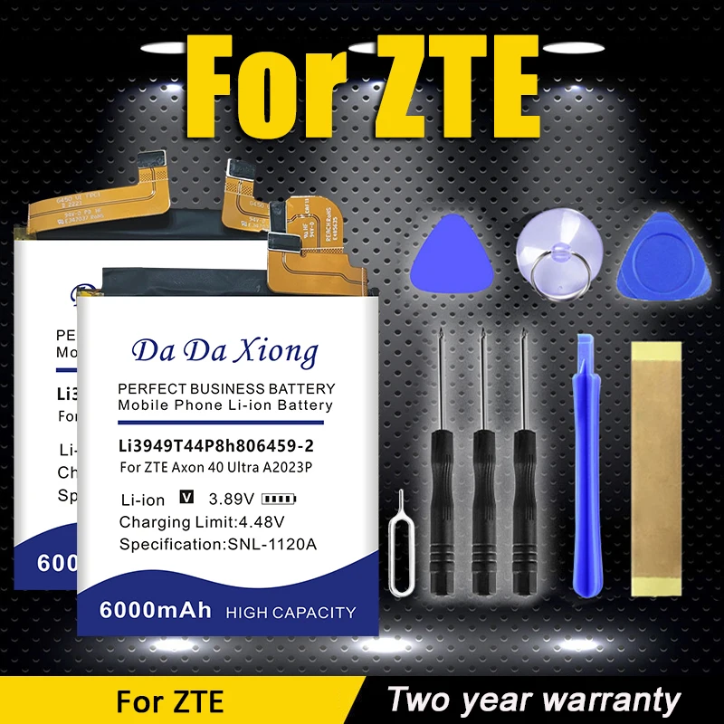 Li3822T43P3h716043 Li3945T44P4h815474 New Battery For ZTE Blade Axon A3 A5 L7 40 T82 L130 U85 U526 MU5001 MF286 Pro Ultra