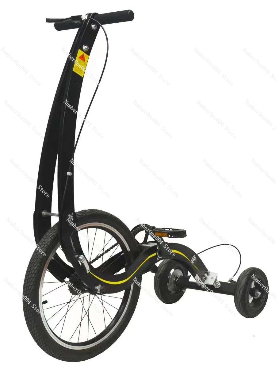 

Racing Station Vertical Seat Less Semi Bicycle Station Halfbike Creative Tricycle Riding Bike