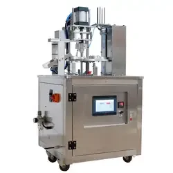 Semi-automatic Cup Heat Sealing Machine Aluminum Foil Sealing Machinery  Packing Machine for Milk Tea Water Juice Yogurt