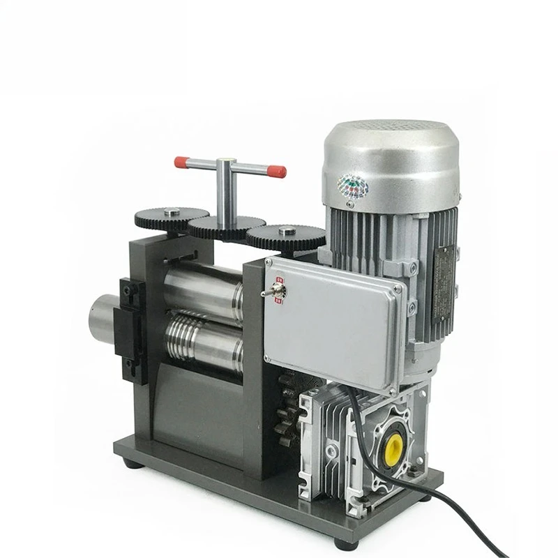 

Goldsmith Sheet Semicircle Pattern Wire Roller Jewelry Tools Equipment Jewellery Machine 120mm Electrical Rolling Mill