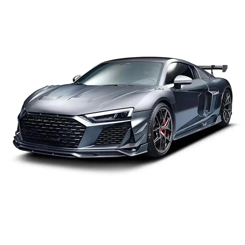 Prepreg Dry Carbon Fiber Engine Bonnet Hood for  R8 2016 - 2023
