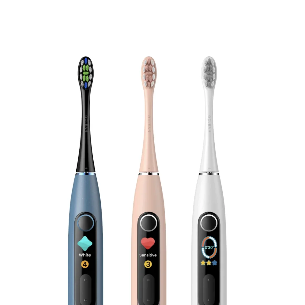 Oclean Oclean X10 sonic electric toothbrush smart screen wireless vibration toothbrush IPX7 waterproof household