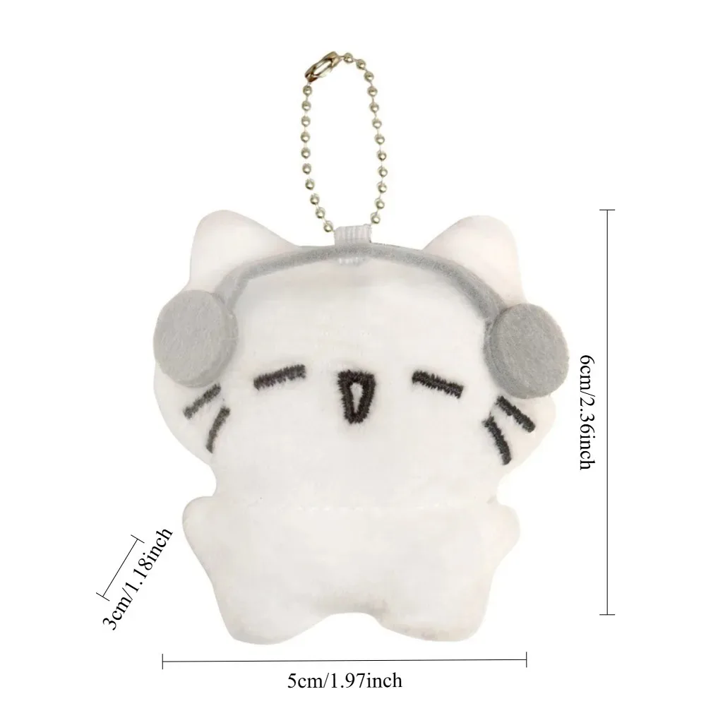 Hanging Pet Cat Plush Toy Lightweight Soft Cute Decorative Design For Kitten Daily Interactive Play Fun Pet Supplies