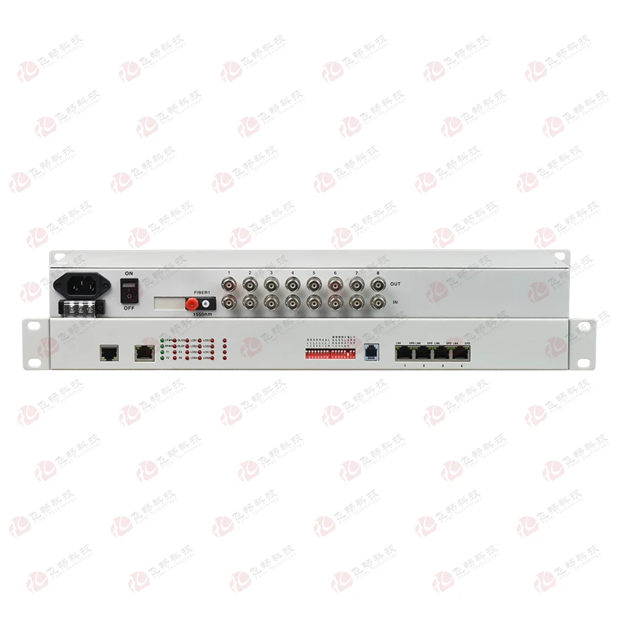 High Quality Fiber Optical Converter 1 Channel IEEE C37.94 to E1 Converter