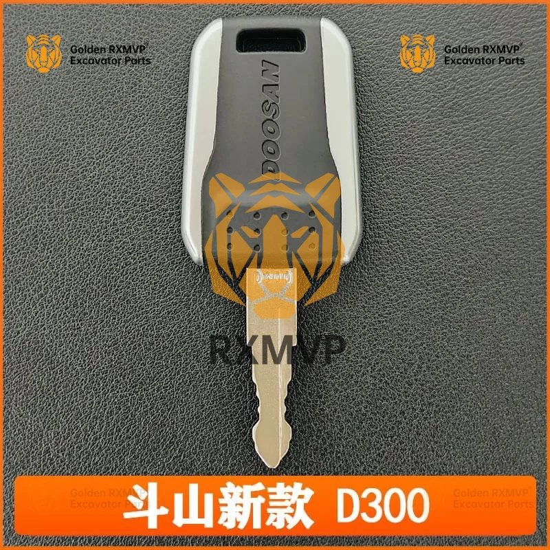 D100 D200 D300 Key For Deawoo Doosan Bobcat Terex Excavator Heavy Equipment Ignition Start Switch Door Lock Fit E80