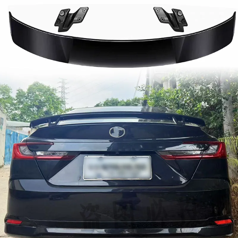 

For Toyota Camry spoiler 2018-2024 ABS plastic material rear wing luggage lip boot cover black luggage lip cover MK style