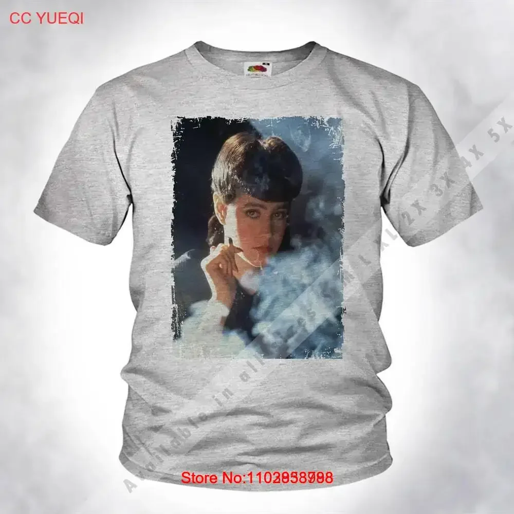 

Винтажная футболка BLADE RUNNER v18, футболка в старом стиле, мужская, унисекс, спортивная, серая, DTG