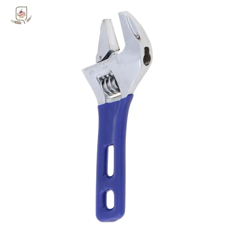 Hot Sale 1pc Universal Adjustable Wrench Stainless Steel Spanner Mini Nut Key Hand Tools Maximum 24mm Diameter