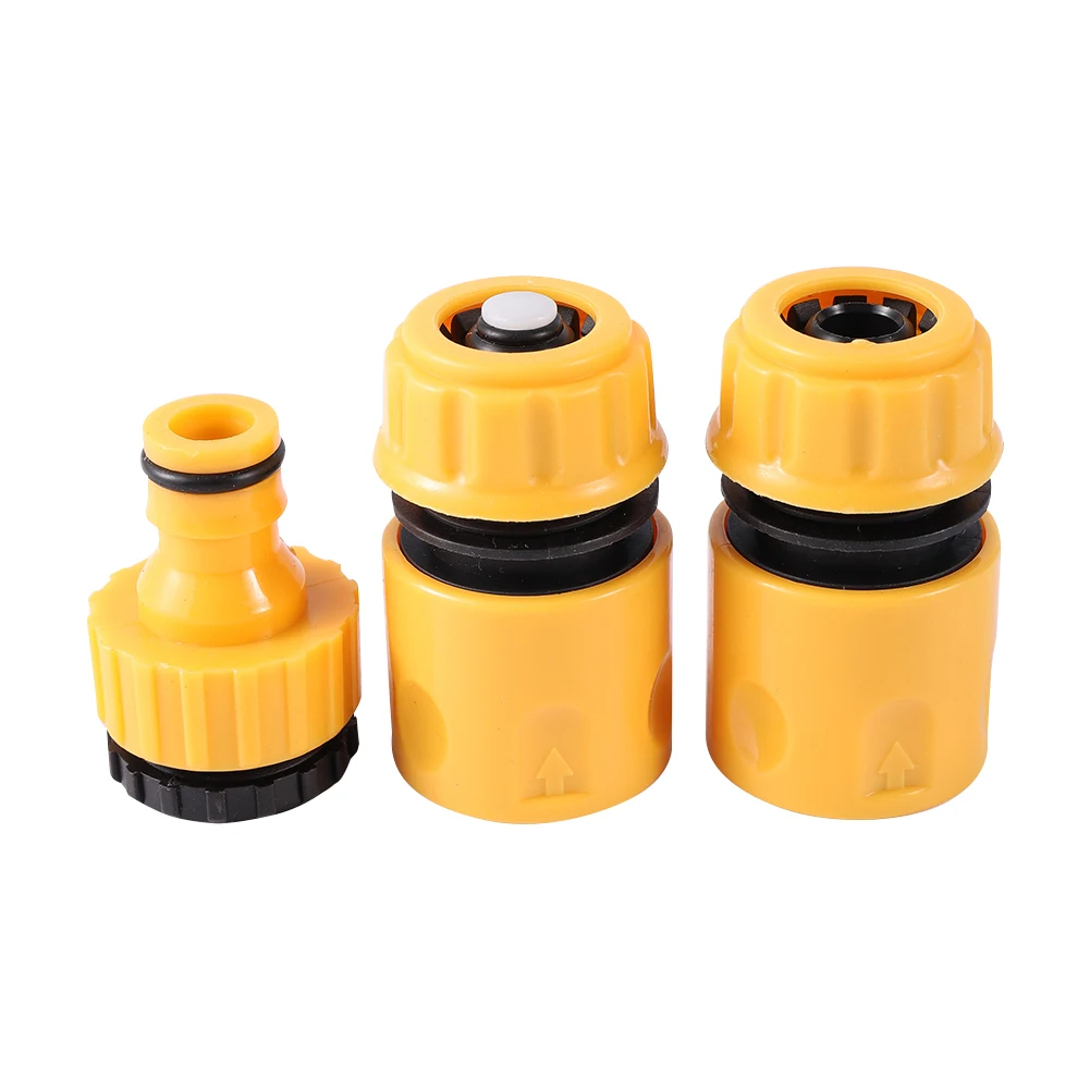 Three 1/2 \'\' With 3/4 \'\' Connectors Seal Sprinkler Irrigation System Fittings And Connections As Well As 12mm 15mm Garden Hose