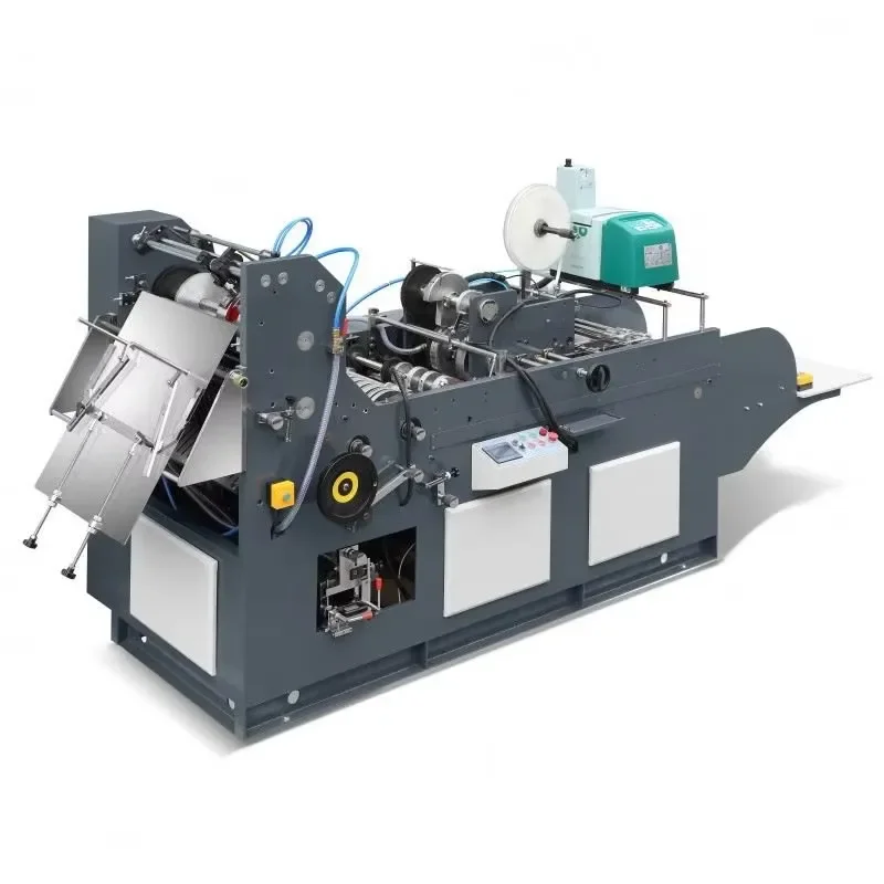 Fully-Automatic New Efficient Speed Envelope Paper Folding Machine with Gearbox 8000 Pieces/Hour Capacity CE Certified