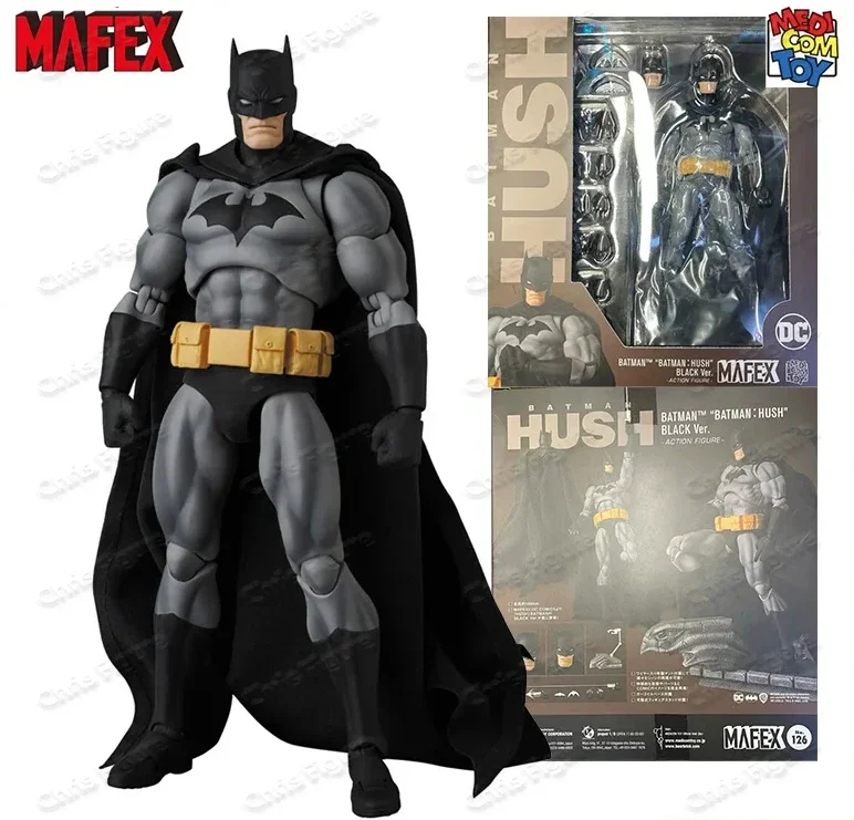 Reedición original de Medicom Toy Mafex 126 BATMAN HUSH BLACK Ver No.126 en stock, figuras de colección de acción de Anime, juguetes en miniatura
