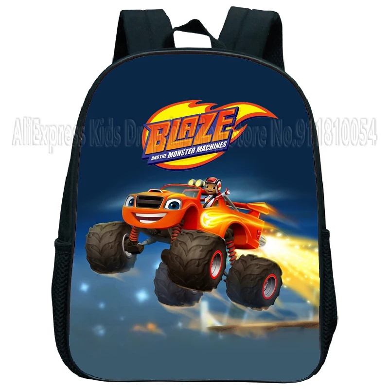 Blaze and the Monster Machines Kindergarten Backpack Toddler Cartoon Mini Bookbags Boys Girls Schoolbags Child Rucksack